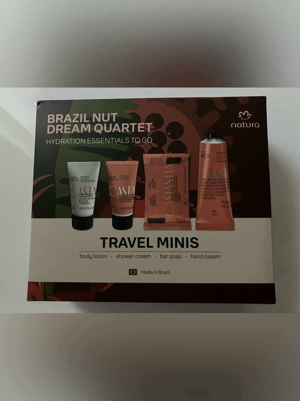Natura - Brazil Nut Dream Quartet Travel Minis - Gift Set